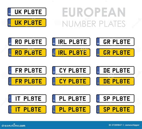 l targa europea